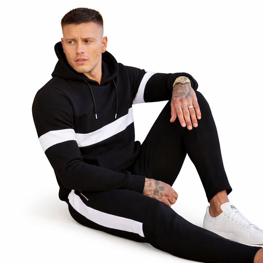 Men's Fashion Hoodie Tracksuit Set (2 Pieces)